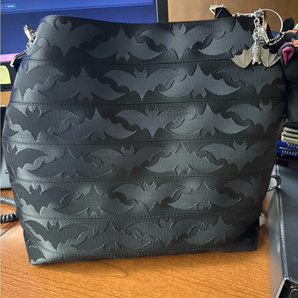 Harveys Black “Release the Bats” Hobo Bag